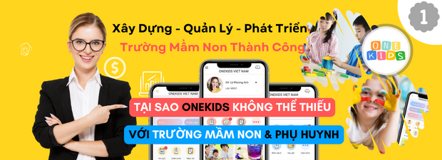Phần mềm quản lý mầm non tư thục số 1 Việt Nam